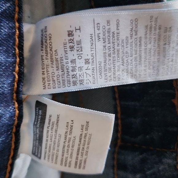 Levi's 527 Bootcut Jeans 32x32 w/ stretch - Picture 8 of 10